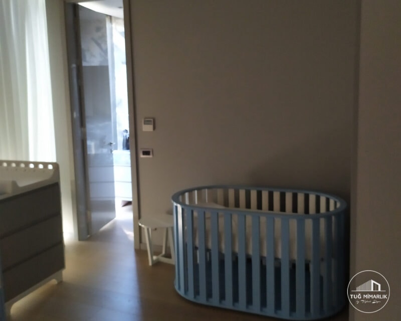 Bebek odası tadilat Öncesi – Çubuklu vadi evleri - tuğ mimarlık Tuğ Mimarlık tadilat öncesi bebek odası görünümü – Çubuklu Vadi Evleri, Beykoz