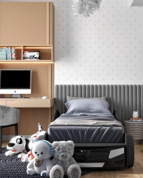 Yedi mavi genç odası – araba yatak Ön cephe - tuğ mimarlık araba yataklı genç odası tasarımı Yedi Mavi Zeytinburnu ön cephe görünüm