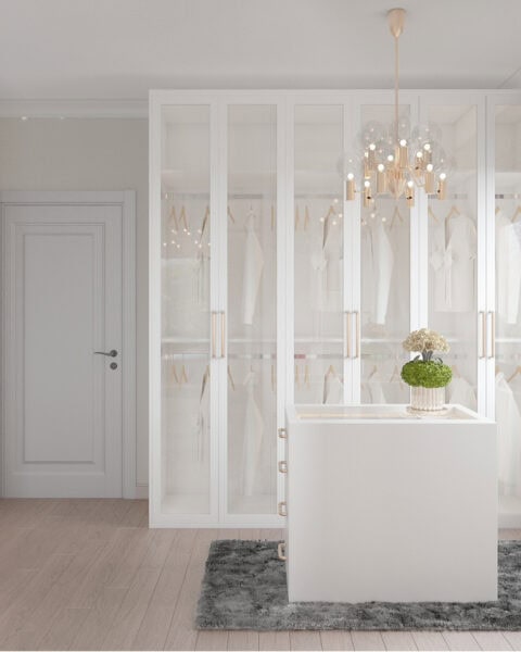 Dolap İçi aydınlatma ve vitrin görünümü - tuğ mimarlık cam kapaklı giyinme odası dolap içi led aydınlatma Çekmeköy