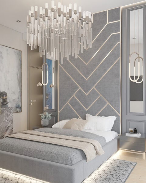 Mesa yeşilyaka su yatak odası – giyinme alanı geçişi - tuğ mimarlık Mesa Yeşilyaka Su Yatak Odası giyinme alanı geçişi ve aydınlatmalı dolap